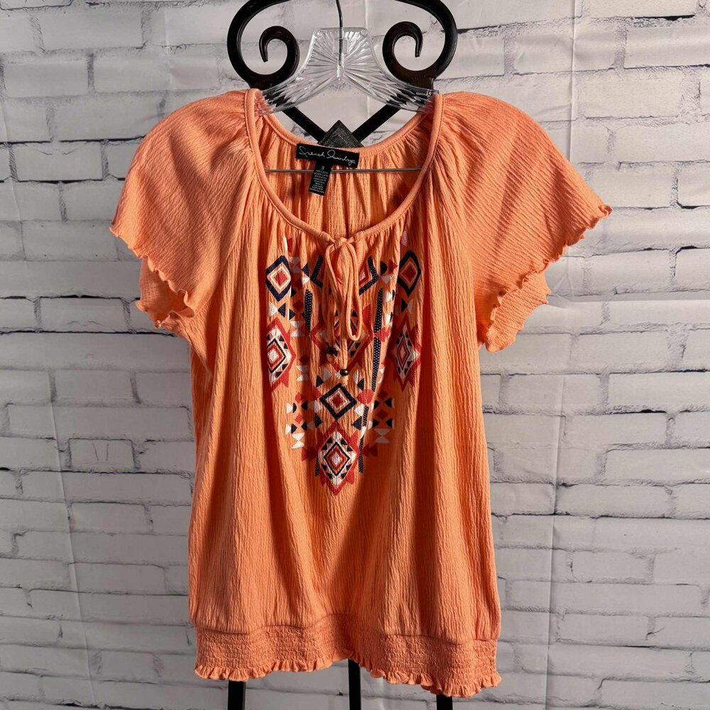 French Laundry Boho Peasant Top – Size Small
